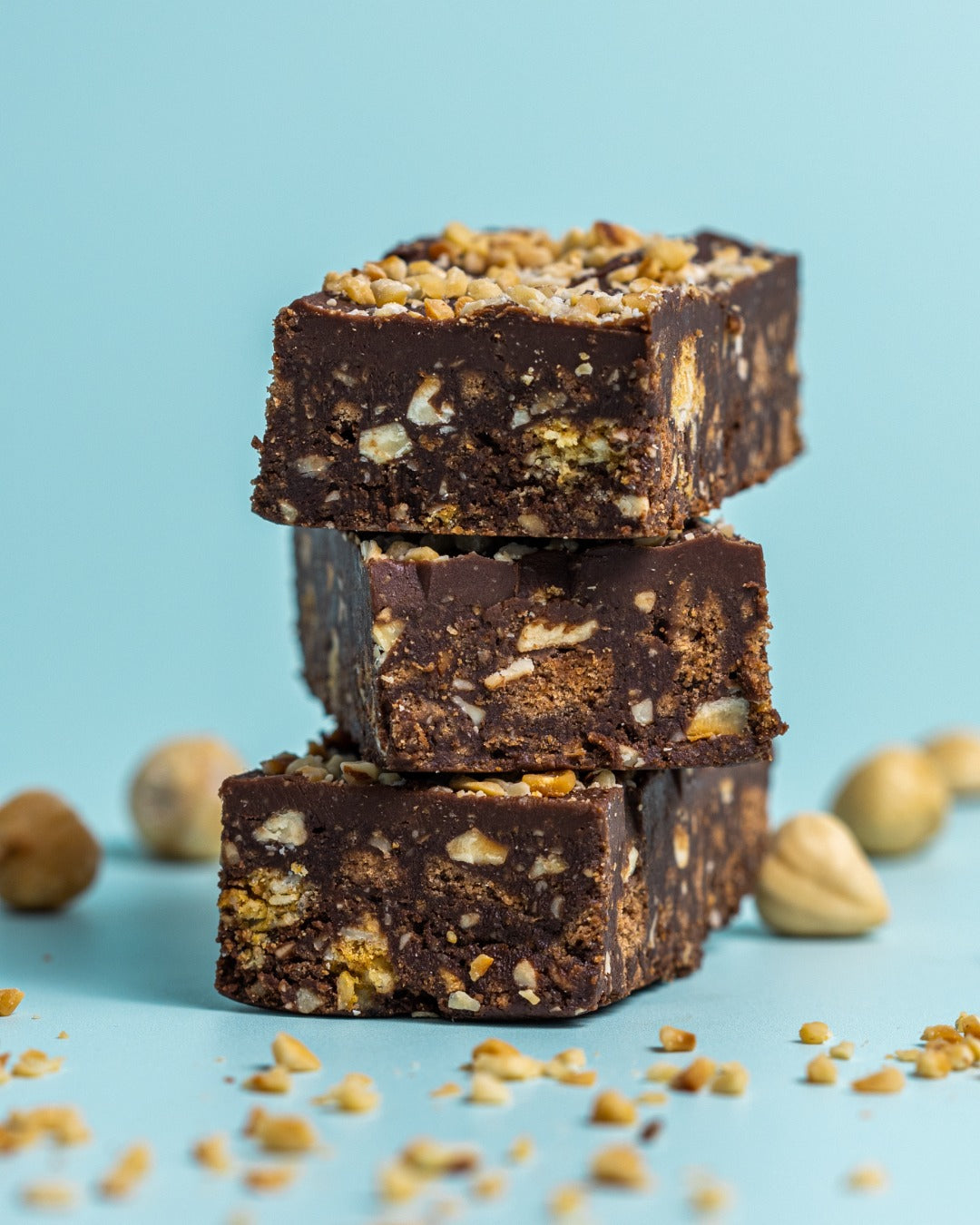 8 x Hazelnut Crunch Tiffin Bars